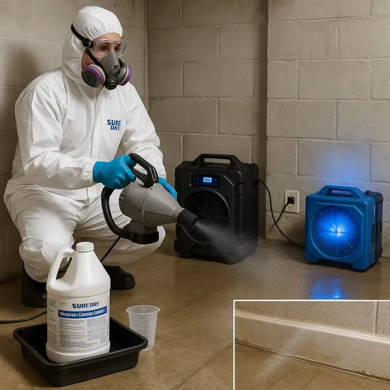 Sanitization and Odor Removal process in Lomita, CA