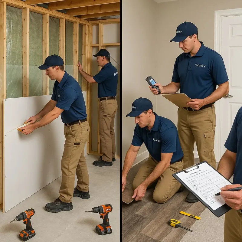 Repairs and Reconstruction process in Lomita, CA